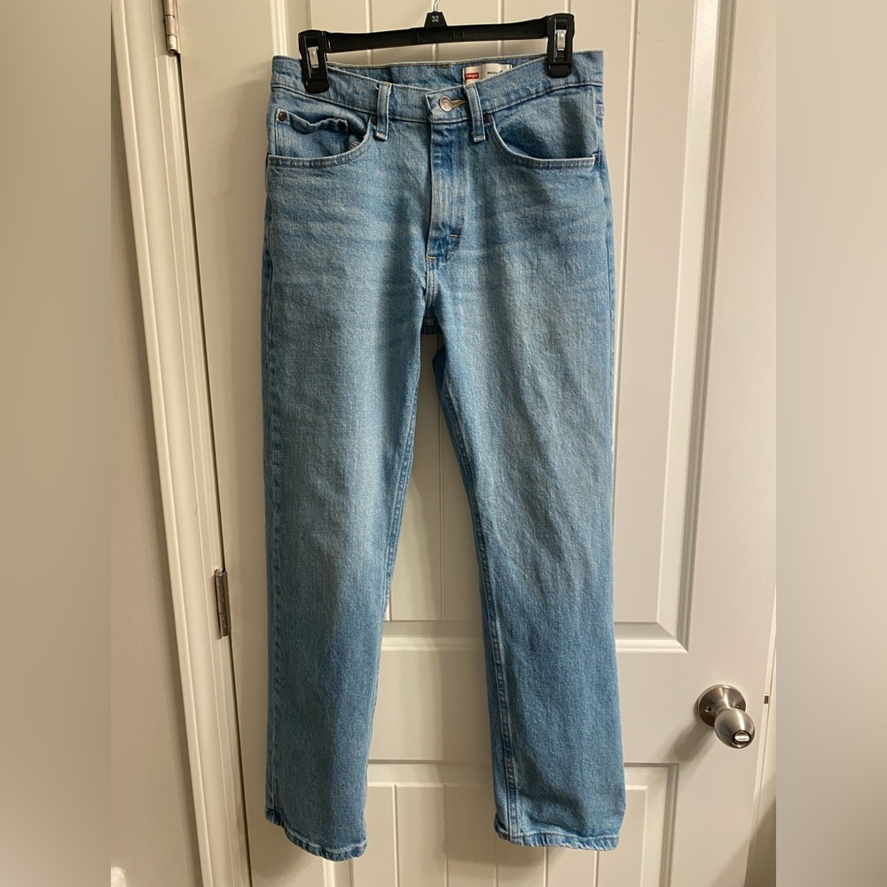 Wrangler Light Blue Straight Men's Jeans